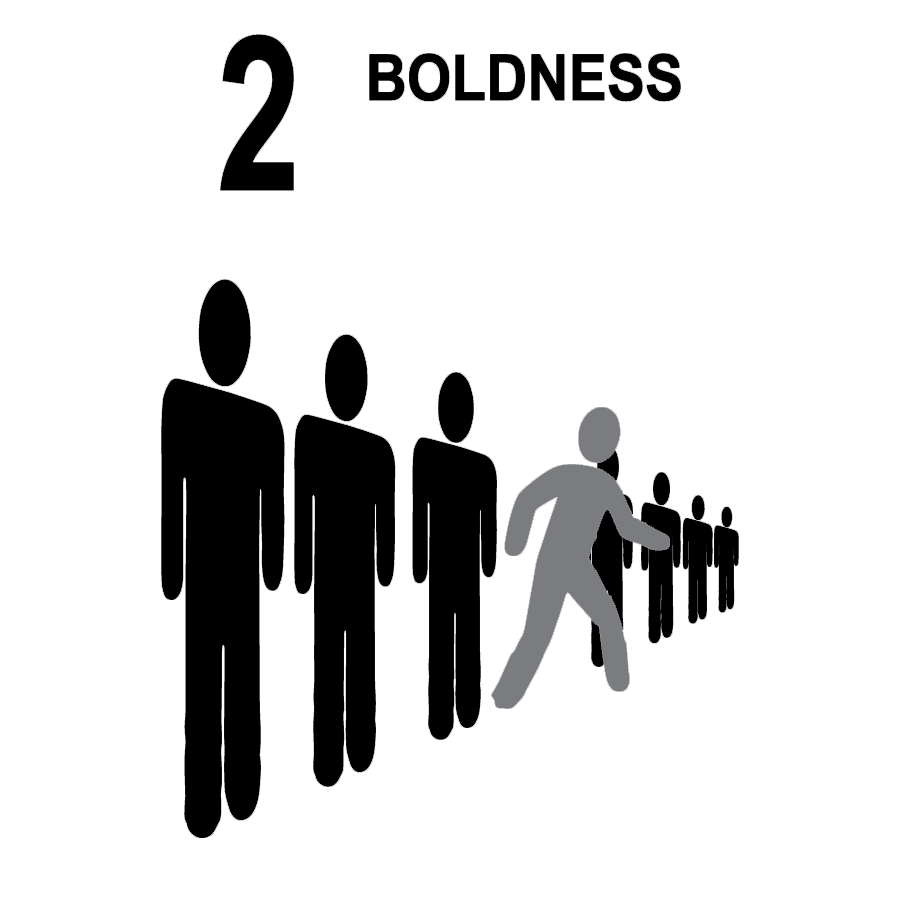 2. Boldness