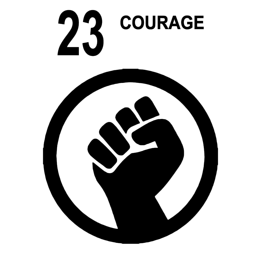 23. Courage